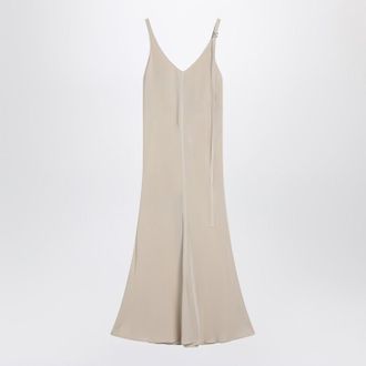 Sportmax Ivory Dress With Adjustable Strap