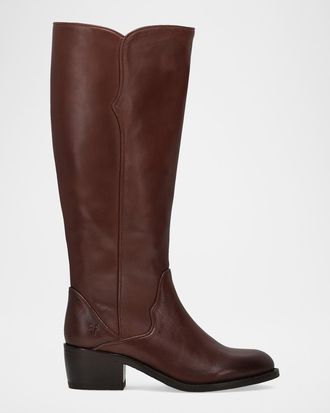 Frye Carson 2 Piping Tall Leather Boots