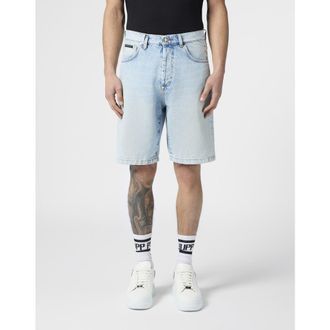 Philipp Plein Formentera Fit Shorts Basic Men in Frozen Punch at Nordstrom, Size 33