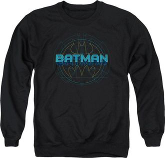 Gildan Batman Bat Tech Logo Adult Crewneck Sweatshirt