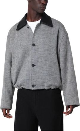 STUDIO NICHOLSON Howth Wool Jacket - Jackets - Hombre - Gris - M