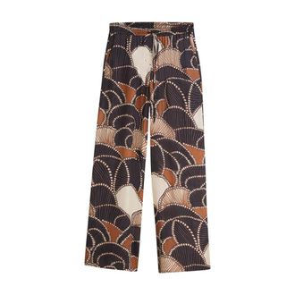 Summum Dames, Broeken, Veelkleurig, Maat: XS Satijn