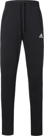 adidas Essentials Solid Color Slim Fit Running Sports Pants Black GK9222