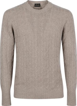 Drumohr Hombre, Jerseys, Beige, Talla: L