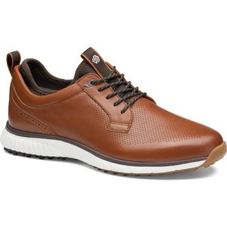 Johnston & Murphy H6 Luxe Waterproof Sneaker in Tan Waterproof Full Grain at Nordstrom, Size 11.5