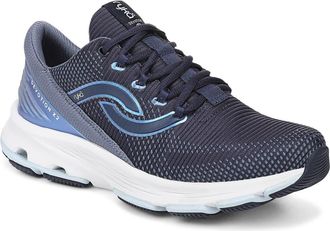 Ryk&auml; Devotion X 2 Walking Shoe in Academy Blue White at Nordstrom, Size 9.5