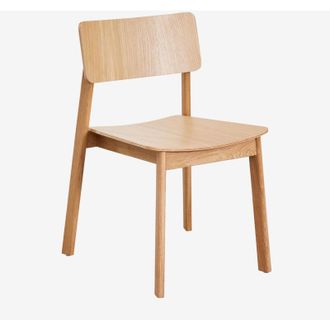 Sklum Sklum - Pack De 2 Sillas De Comedor En Madera Gilda
