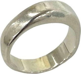 Tiffany & Co. Silver Silver 925 Band Ring (Pre-Owned)