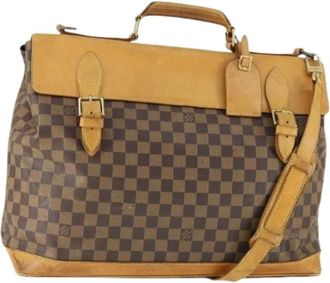 Louis Vuitton Pre-owned Weekend Bags, female, Brown, Size: ONE SIZE Pre-owned Weekend Bag