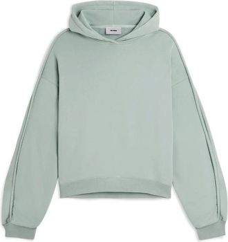 Axel Arigato Hoodies & sweatvesten, Dames, Blauw, M, Katoen, Clove Washed Hoodie