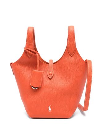 Polo Ralph Lauren small Polo Play tote bag - Arancione