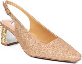 Lady Couture Natalienr Slingback Pump in Gold at Nordstrom Rack, Size 11