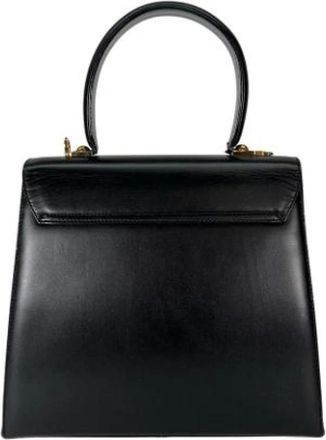 Ferragamo Pre-owned Handbags, female, Black, Size: ONE SIZE Pre-owned Handbag