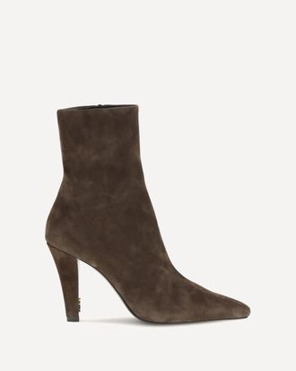 Saint Laurent Jill suede Ankle Boots Female 36.5