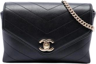 Chanel Borsa Pre-owned Vintage da Cintura - - Pre-owned - Donna - Nero - ONE SIZE