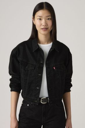 Levi's Trucker Jacket 90s - Mujer - L - Negro / Birds Of A Feather