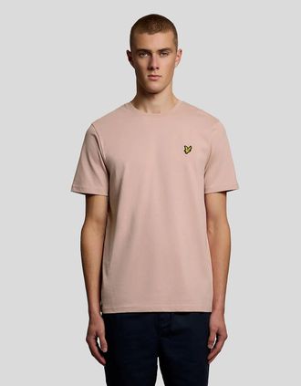 Lyle & Scott Lyle And Scott Mens Cotton Crew Neck T-Shirt - Tan - Size: 44