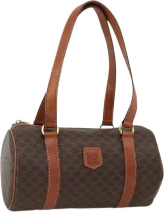Celine Pre-owned Handbags, female, Brown, Size: ONE SIZE Pre-owned Vintage Hand Bag