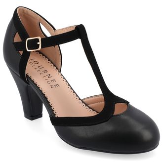 Journee Collection Women & apos;s Olina Medium and Wide Width Pumps