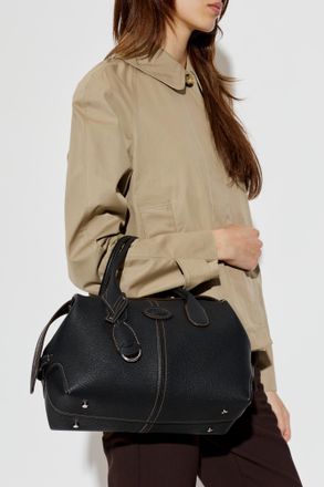 Tod's Leather Bag Small, Womens, Navy Blue