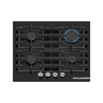 Bosch Placa De Gas - Bosch Serie 6 - 4 Fogones - 52 X 59 X 4,5 Cm - Ppp6a6i40 - Negro