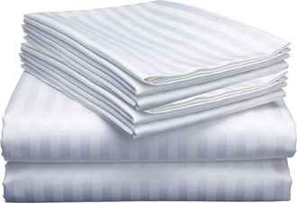 Luxury Home Dobby Stripe Sheet Set