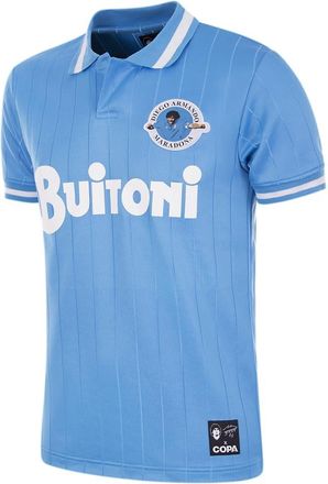 Copa Maradona X Napoli 1986-87 football shirt, blue, M