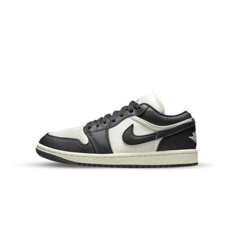 Nike Jordan Fitness, Dames, Zwart, 35 1/2 EU, Leer, 1 Low SE Vintage Panda