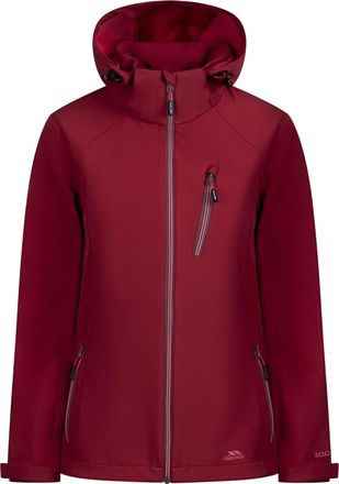 Trespass Womens/Ladies Persephone Soft Shell Jacket (Claret) - Maroon - Size X-Small