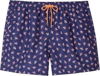 Paul Smith Stijlvolle Zwemshorts - Heren - Strandmode - Blauw - L - Polyester - Badmode