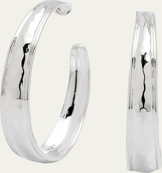 Ippolita Goddess Hoop Earrings in Sterling Silver