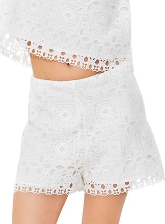 Suncoo Beny Shorts In White
