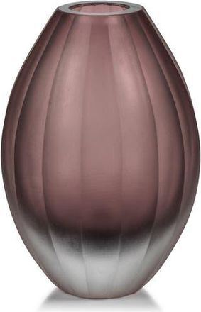 Zodax Milano Frosted Glass Vase in Purple at Nordstrom Rack