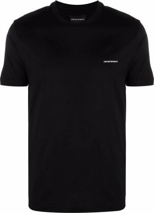 Emporio Armani Logo-print Crew Neck T-shirt