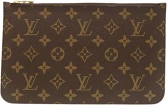 Louis Vuitton Pre-owned Clutches, female, Brown, Size: ONE SIZE Pre-owned Clutch