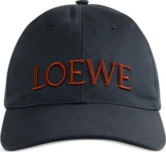 Loewe Cappello da baseball con logo - Blu