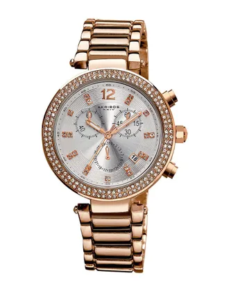Akribos XXIV Akribos Xxiv Womens Stainless Steel Watch
