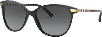 Burberry Zonnebril - Dames - Zonnebrillen - Zwart - 57 MM - Accessoires