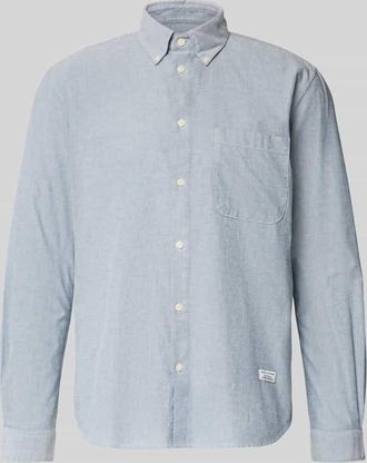 Marc O'Polo Denim Marc OPolo Denim Regular Fit Freizeithemd aus reiner Baumwolle in Bleu, Größe XXL