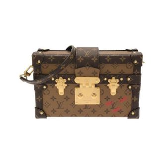 Louis Vuitton Pre-owned Petite Malle Monogram Reverse Schoudertas - Dames - Pre-owned - Bruin - Maat: ONE Size