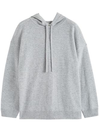 Chinti and Parker knitted hoodie - women - Cashmere/Wool - LL - Grey