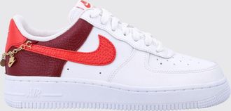 Nike Sneakers Air Force 1 07 in pelle a grana con charm e logo ricamato