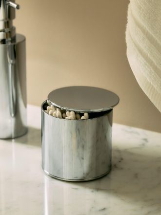 Decor Walther Chrome Lidded Box