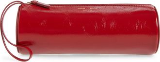 Proenza Schouler Silo Shiny Round Clutch in Red at Nordstrom