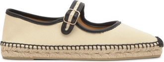 Castaner Padua Mary-Jane Espadrille Plat - Dames - Ballerinas - Beige - 41 EU - Katoen - Schoenen