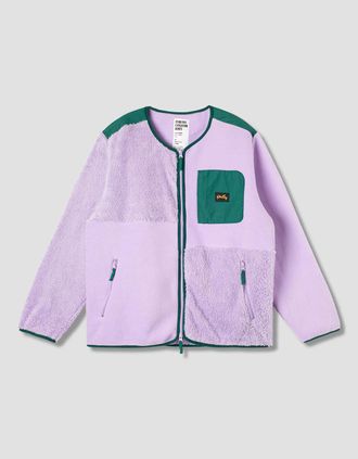 Stan Ray Mens Fleece Cardigan - Purple - Size: 36