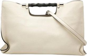 Gucci Pre-owned Tote Bags, female, White, Size: ONE SIZE Pre-owned The Daily Satchel