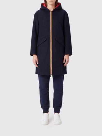 K-Way Coat Woman color Blue