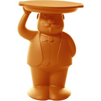 Slide Ambrogio Arancione originale Slide tavolino salotto sala da pranzo soggiorno design moderno colorato polietilene