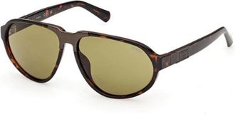 Guess Pilot Zonnebril - Heren - Zonnebrillen - Bruin - ONE Size - Accessoires